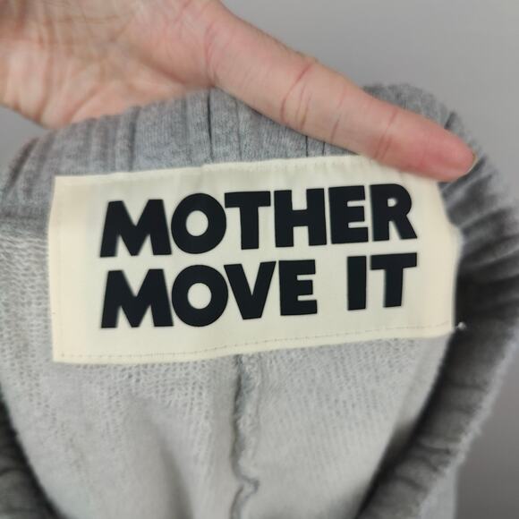 Mother The Bender Sweatpants Womens XS Move It Gray Heather NWT Joggers Retro 44 - Picture 6 of 10